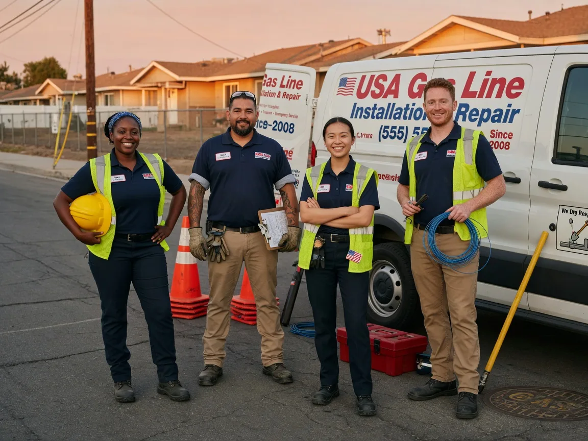 Gas Line Installation company in Donald, OR